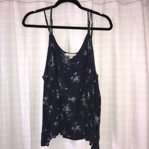 American Eagle Floral off the shoulder top